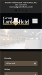 Mobile Screenshot of granlordhotel.com.br